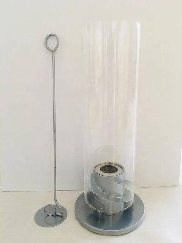 Modern Black Table Top Bio Fireplace Glass With Free Spare Parts And Online Technical Support Service