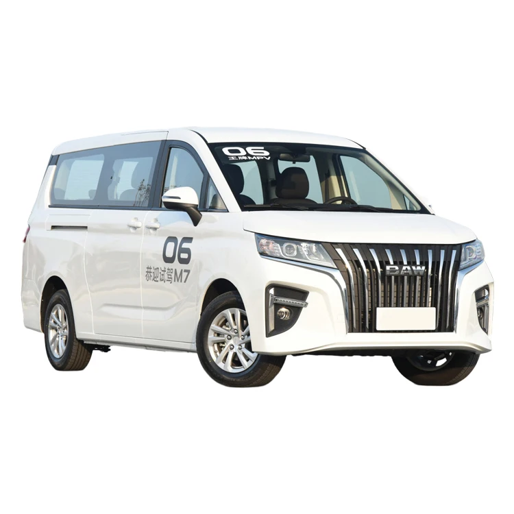 Baw M7 Electric Vehicles Brand Pure Electronic Vehicles Camera Light Left New Mpv 4 Door 7 Seats Large Comfortable Chinese 140