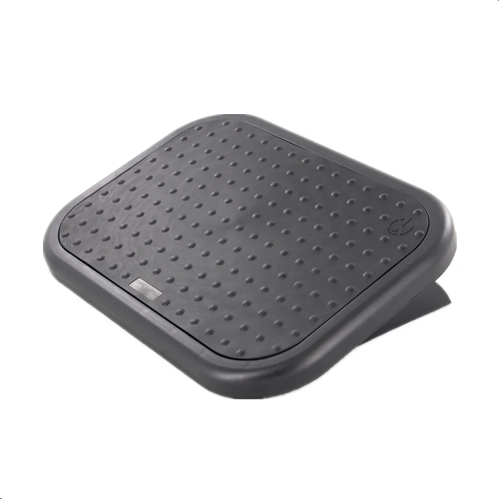 Plastic ergonomic design adjustable footrest