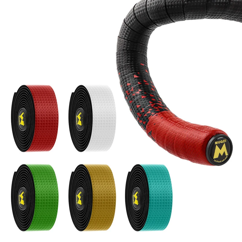 Bicycle Handlebar Tape Anti-skid Belt Mtb Road Bike Bar Protection Cover Shockproof Sponge Non-Slip Bike Grip Tapes