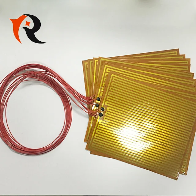  Полиимидная Пленка Изолированные Гибкие Нагреватели Kapton нагревательные элементы