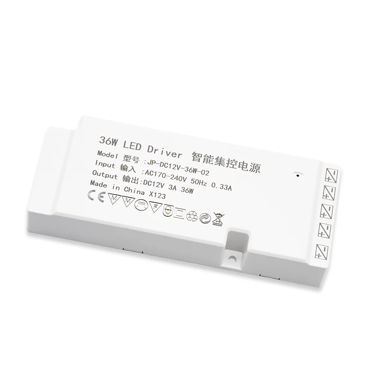 Dc12V ultra-thin Led driver 36W 60W 100W Home Lighting Wine Cabinet Wardrobe Light Driver Power Supply