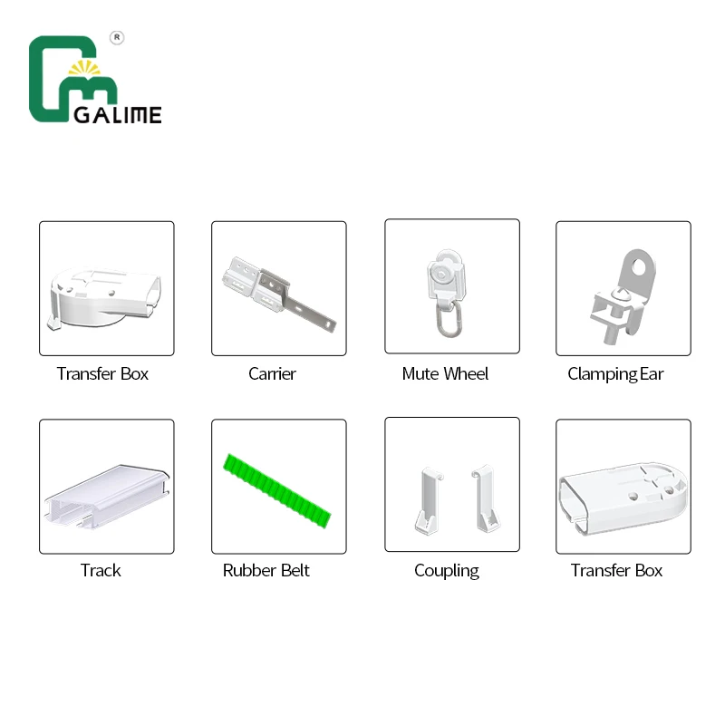 Smart Home Stage Voice Control Zigbee Automatic Motorized Electric Curtain Rail Motorized Curtain Motor For Automation System