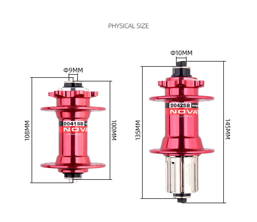 SeeMore 28/32/36 Hole Disc brake 100mm 135mm Front Rear Hubs Bike Wheel Bicycle Part Road Bike Hub