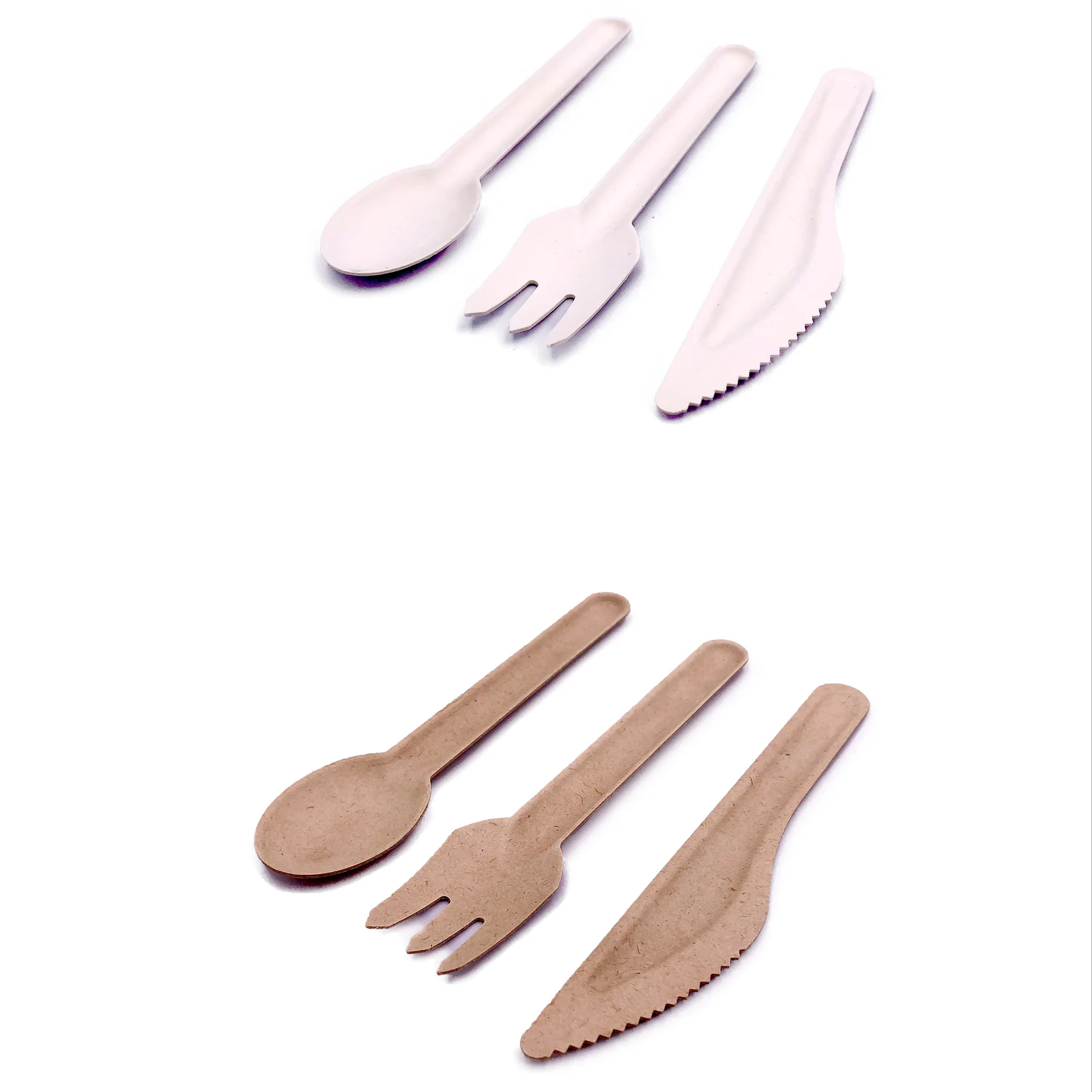Customized Eco-Friendly Biodegradable Disposable Cutlery Chinese Soup Spoon for Dinnerware for Soup and Other Beverages