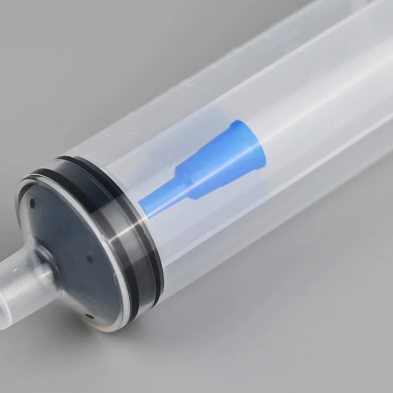 Conod customized with ring top 60ml Irrigation Syringe Plastic Piston Irrigation Syringe