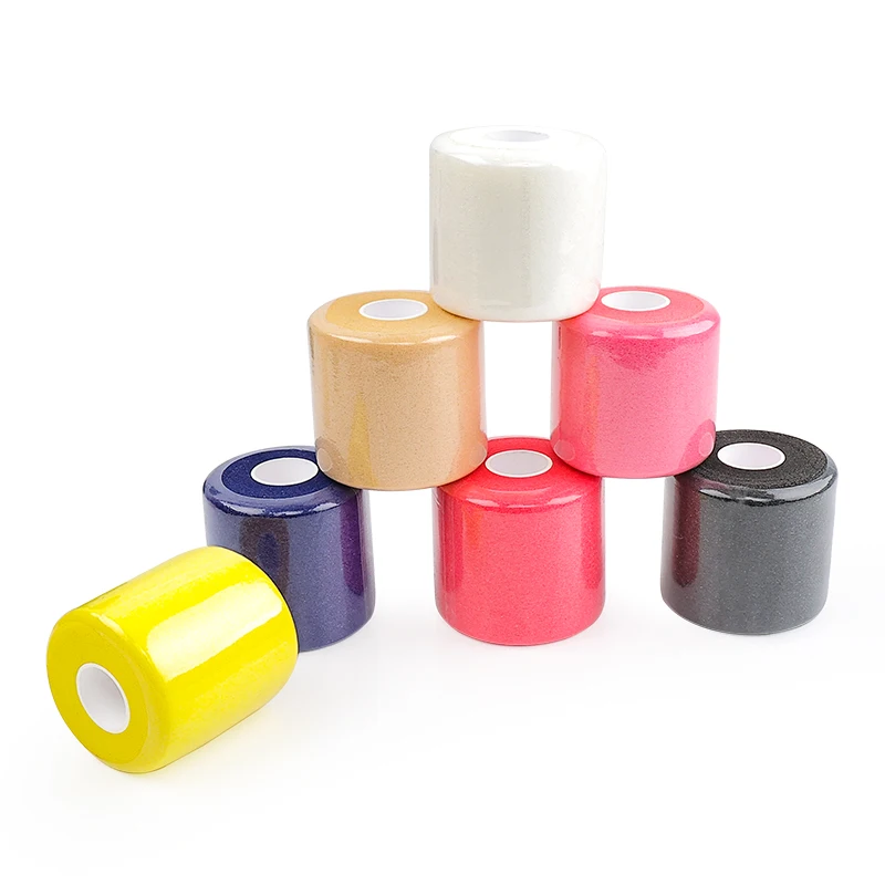 Custom Pre wrap Athletic tape sports PU Foam Under wrap bandage for Joints