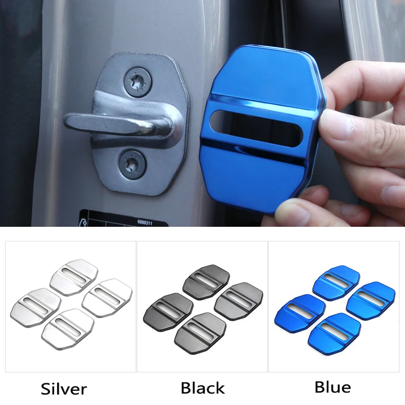 Auto Accessories Interior Protective Lock Hook Car Door Buckle Cover for BMW F30 F31 F34 F35 F36 F10 F11 M3 M5 X1 X2 X3 X4 X5 X6
