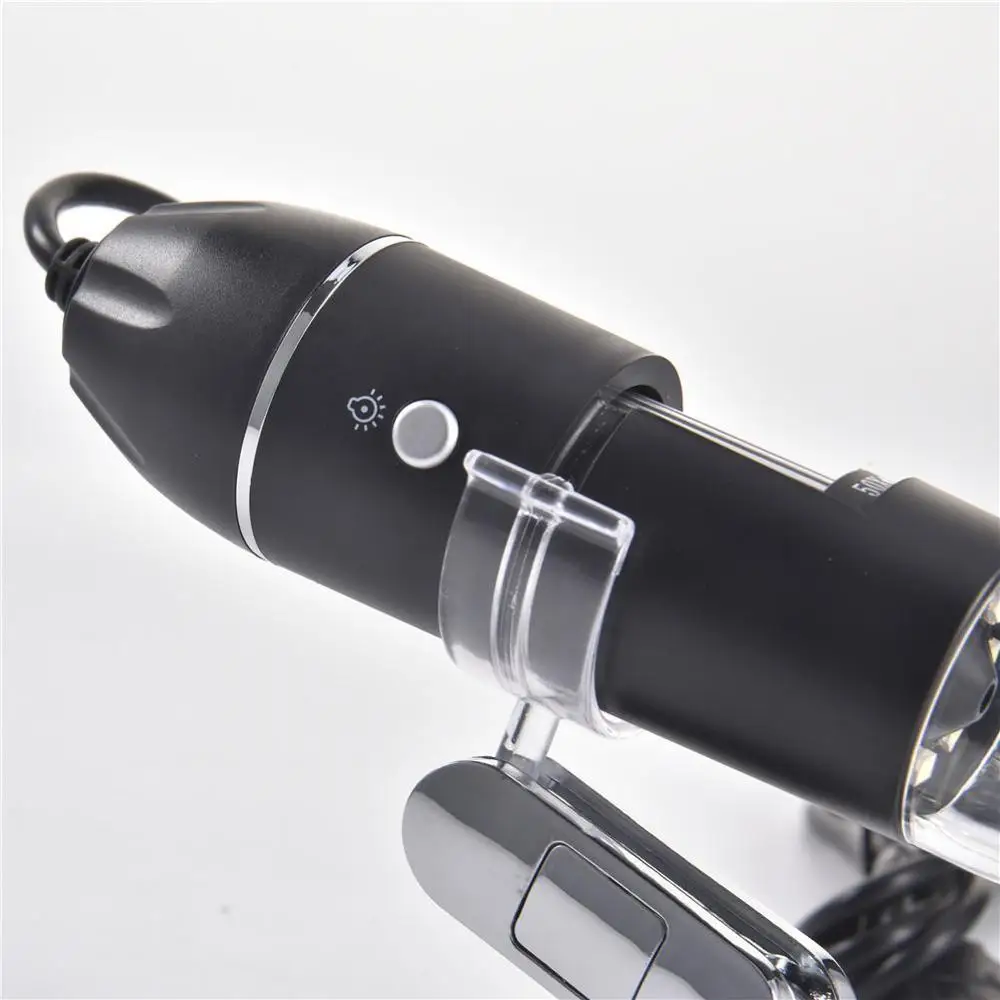 3 in 1 1600X Digital USB  Microscope Magnifier Camera 8 LED with Metal Stand Type-C/Micro For Android phone Digital Microscope