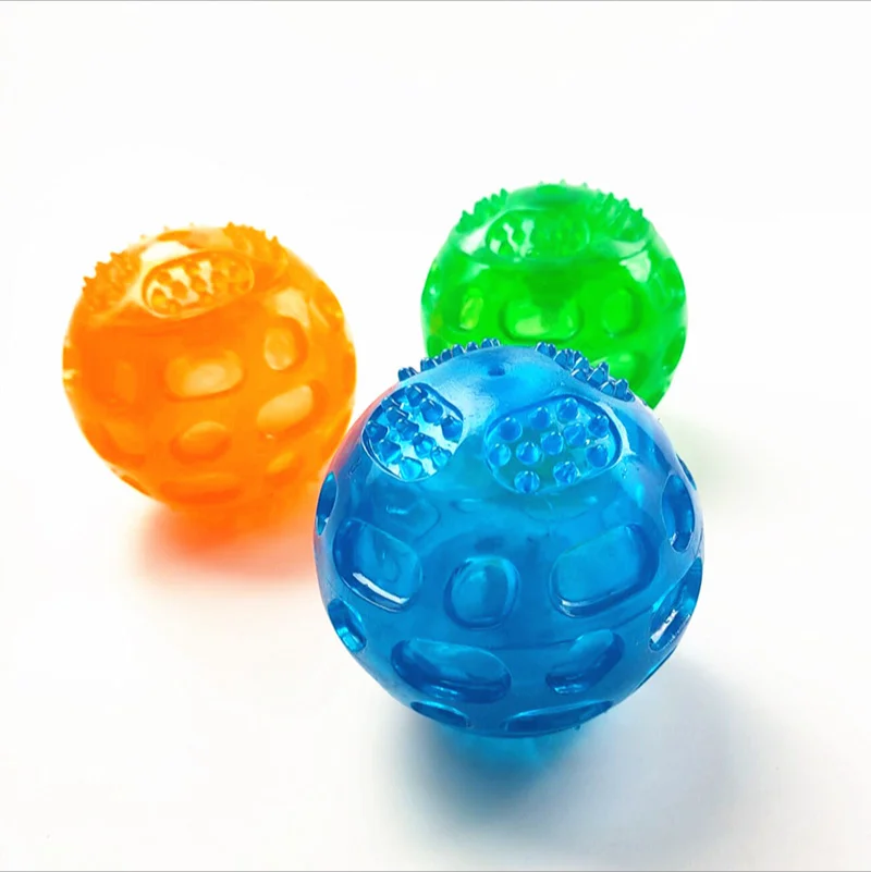 Floating and sounding pet toy balls Large and medium-sized dogs chewing and throwing bouncy balls dog toy manufacturers spot