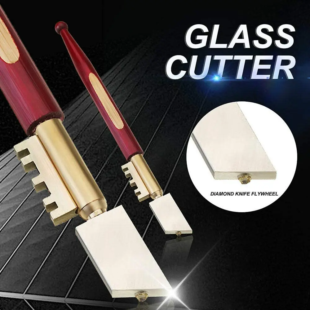 Portable manual glass tile opener Hand-held replacement tool head cutting glass machine Multi-functional glass cutting
