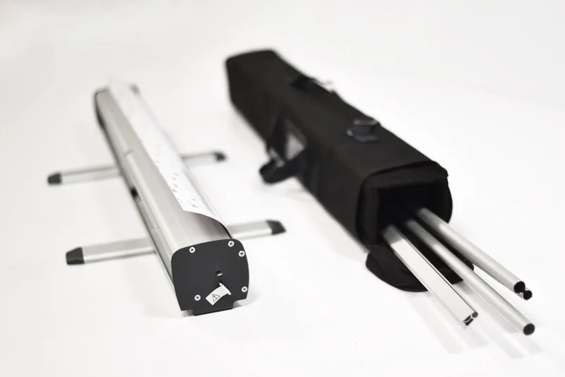 Custom Grey Back Banner Roll Up Banner Roll Up 85cm/200cm