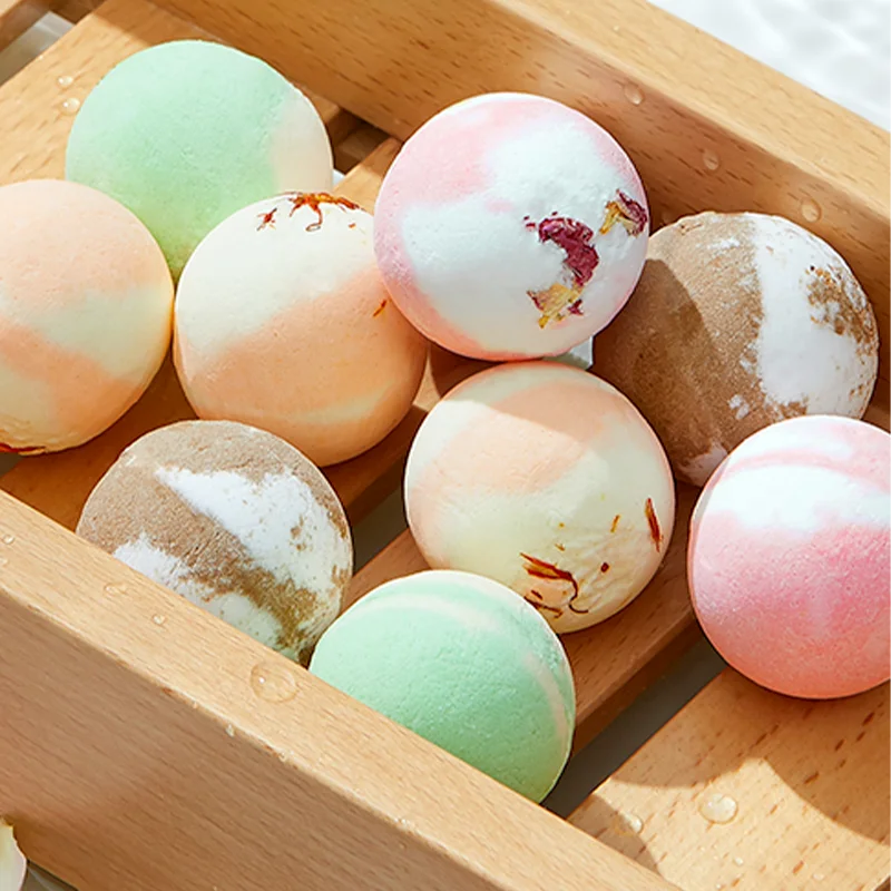 Moisturizing Fruity Body Bath Bomb Soap Bubble Shower Bombs Balls Private Label Bath Bombs Shower Bath Brushes Sponges Scrubbers