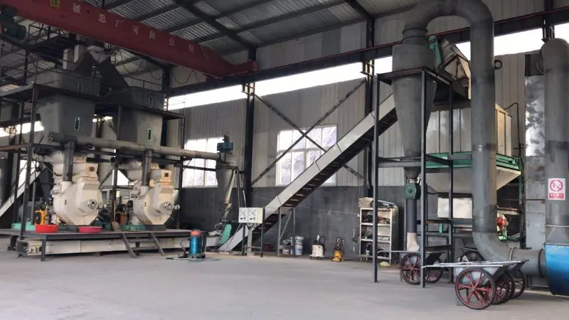 Complete Wood Pellet Production Line for hops/peanut shell/wood sawdust