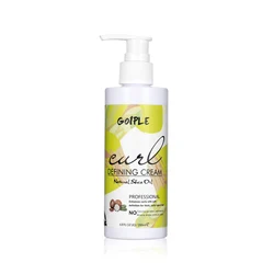 Private Label Shea Butter Curls Enhancer Enhancing Cream Hair Moisturizer Products for Define Curly Stretch Curl Defining Cream