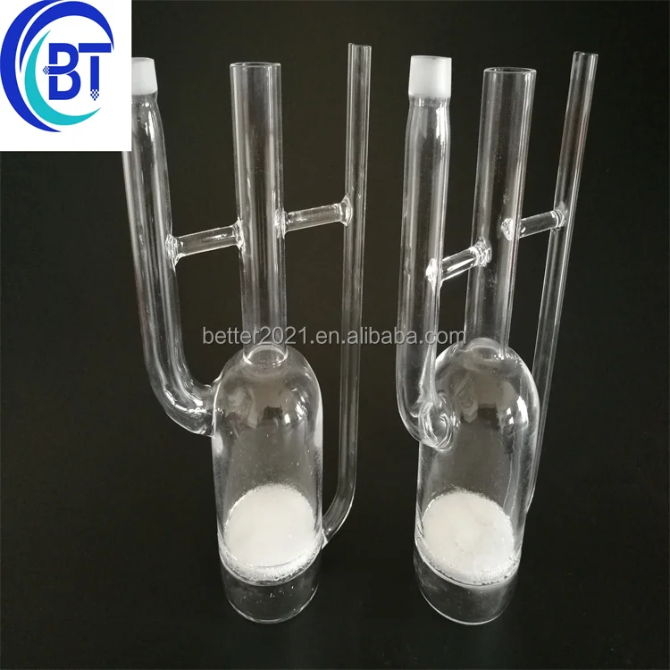 gas inlet glass tube (t shape long one)    quartz electric heater tube