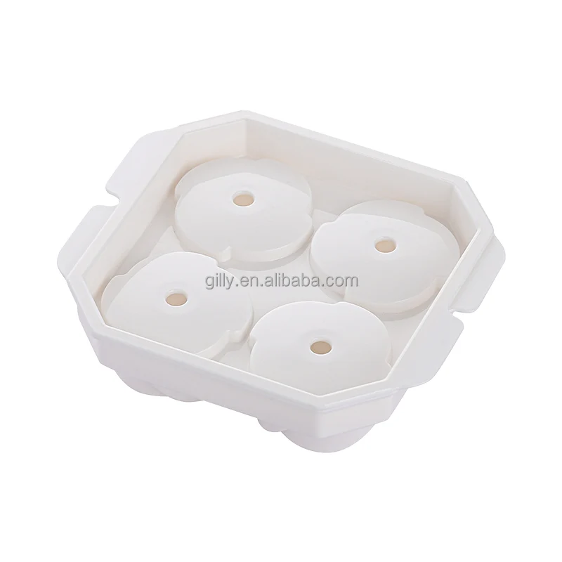 2024 new created rose shape Ice Cube Tray with Lid Ice Ball Maker Mold for Freezer Stackable Ice Trays with Covers