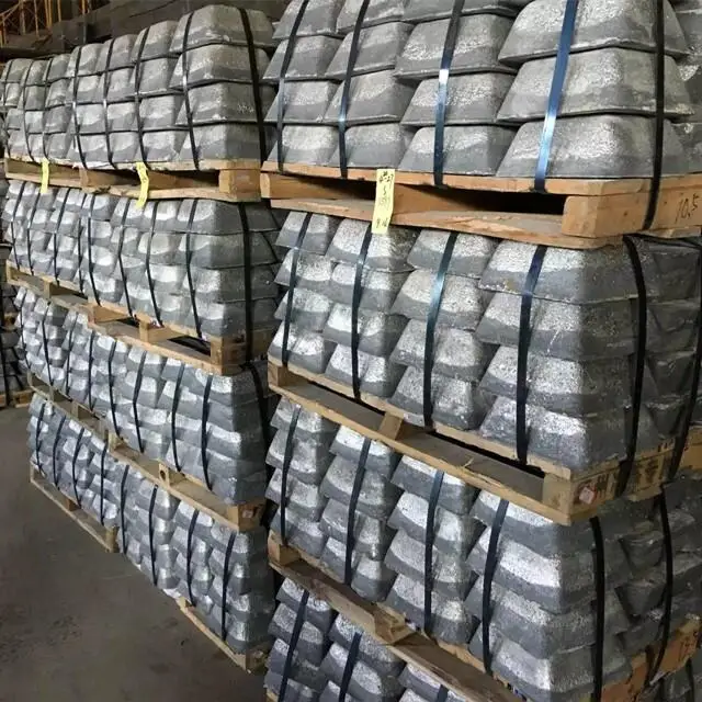 Factory Price CAS 7440-36-0 Antimony Ingot with 99.65%Min