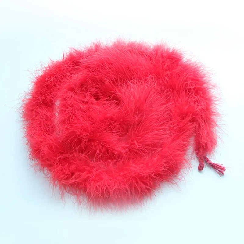 Wholesale colorful decorative turkey feather boa