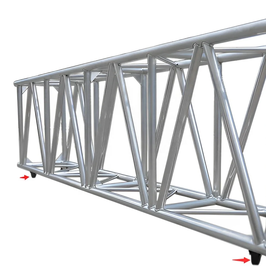 truss for led light wall ground support stand display structure  rack aluminum moving heavy duty beam for dj disco stage rack