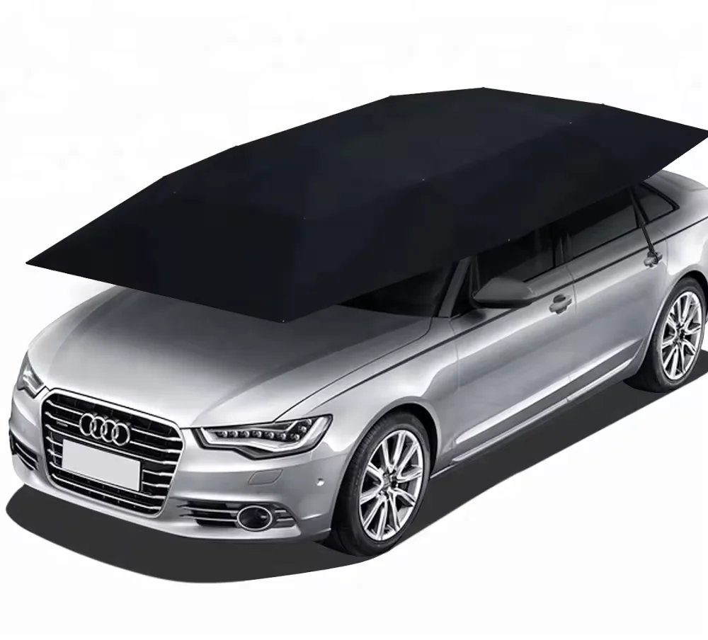 Hannuo быстрая доставка Автоматический Складной автомобильный зонт для наружной рекламы