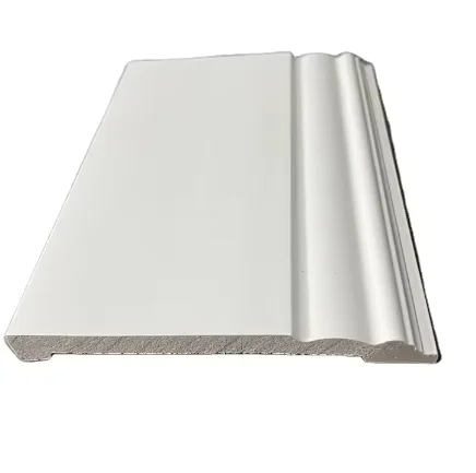 Factory price Plastic White Skirting Polystyrene PS EPS Moulding Board PVC Foam Cornice Crown