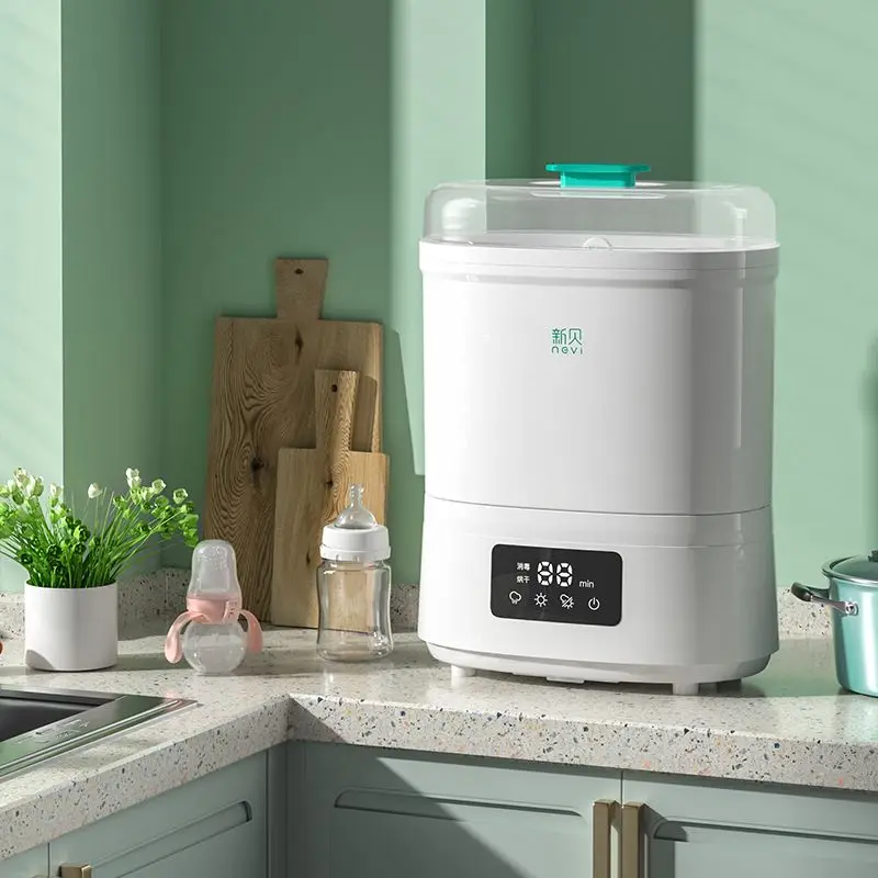 Wholesale Digital Electric Bottle Sterilizer Professional Smart Baby Bottle Steam Sterilizer with Dryer