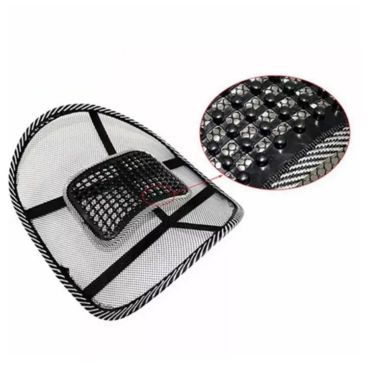Wholesale Car Seat Office Chair Massage Back Lumbar Support Mesh Ventilate Cushion Pad