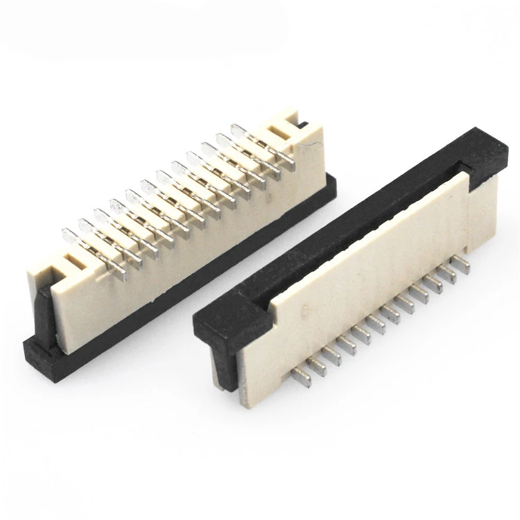 1.0mm Pitch 4-40P Vertical Type Double Row  FPC FFC  Connector