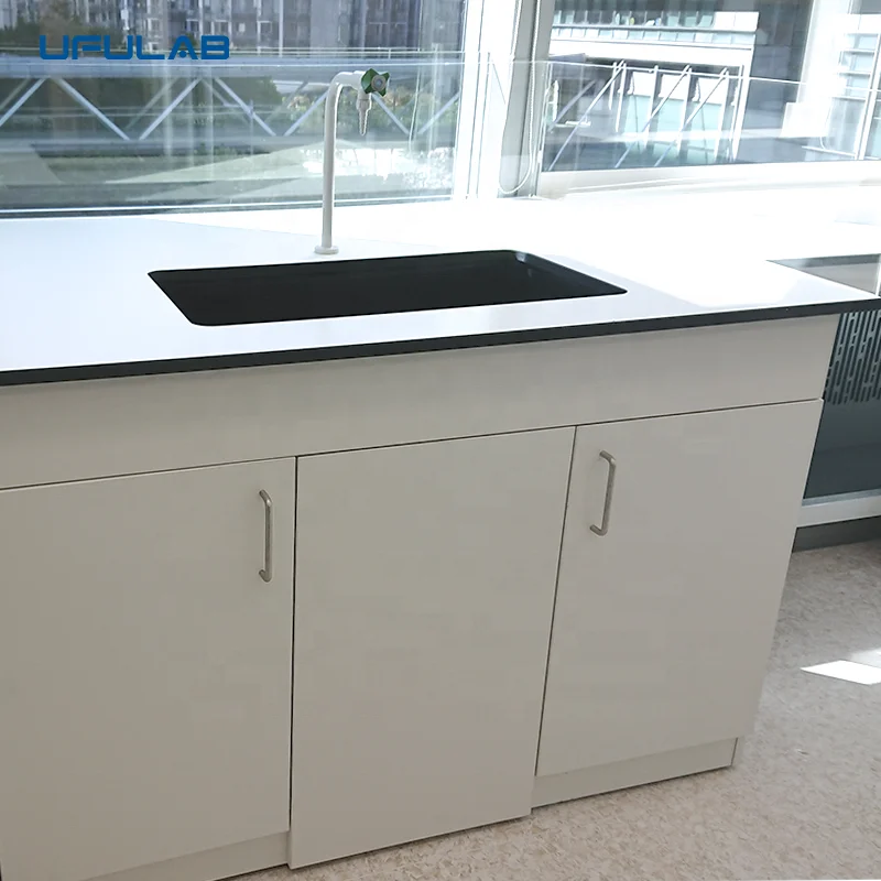 Shanghai Ufu Equipment Supplies Laboratory Workbench with Epoxy Resin Sink and Faucet