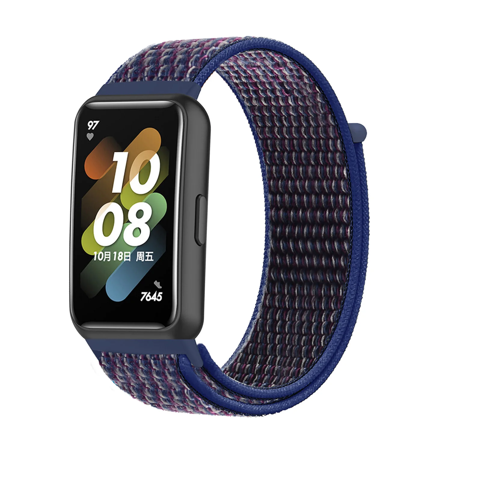 Nylon loop Strap For Huawei band 7 8 Sport Strap Smartwatch Adjustable Replacement Bracelet For Huawei Watch Band 7 8