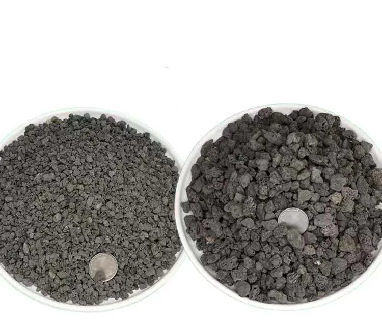 Naturally formed volcanic rocks are red and black, with uniform particles of 1-3cm and 3-5cm volcanic pumice stone for plants