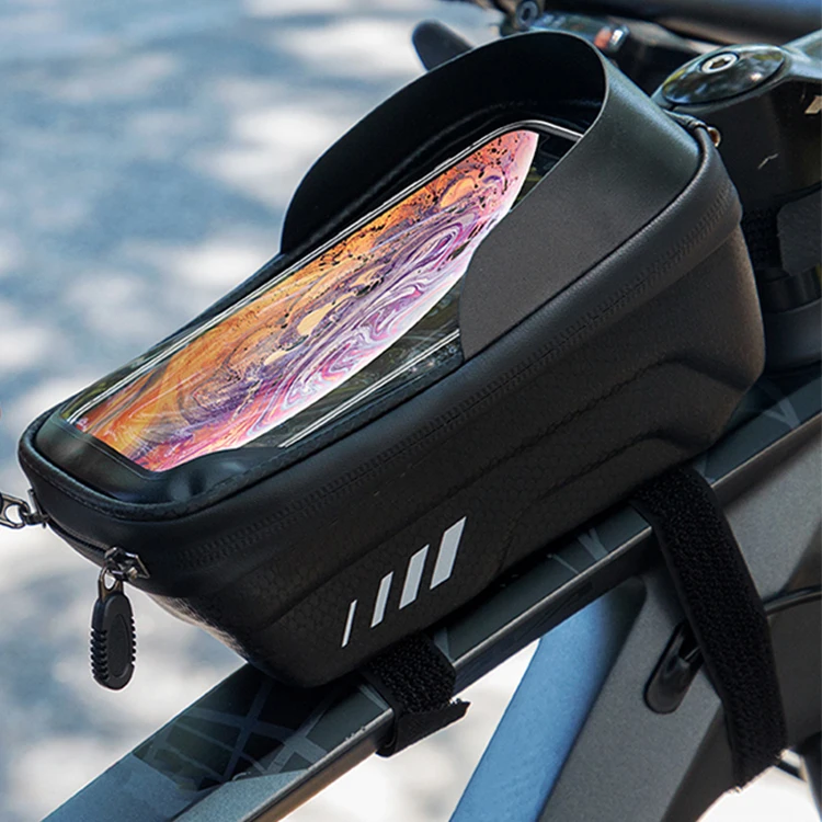 Outdoor Cycling Riding Sport Tube Bag Waterproof Touch Screen Bicycle Phone Bike Tube Bag