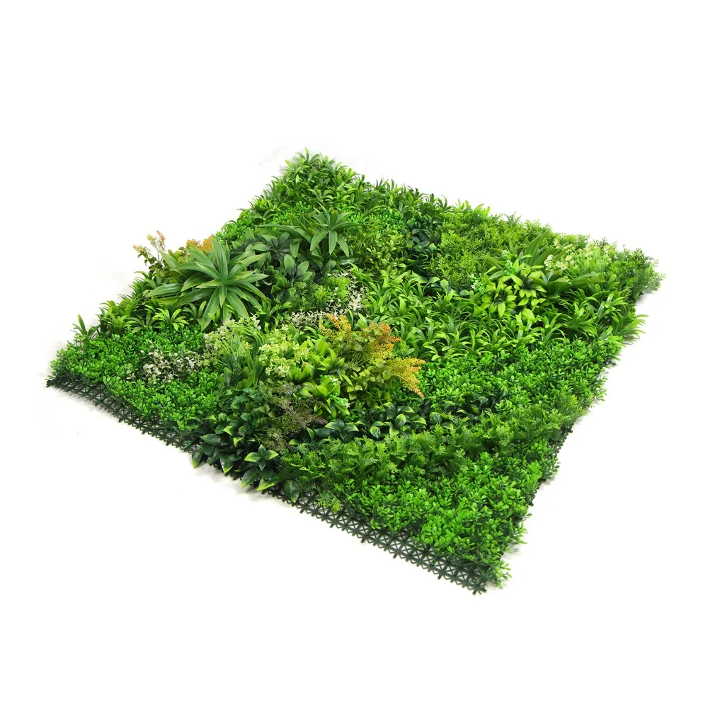 Sunwing 3D jungle style artificial vertical green garden plant for wall decoration