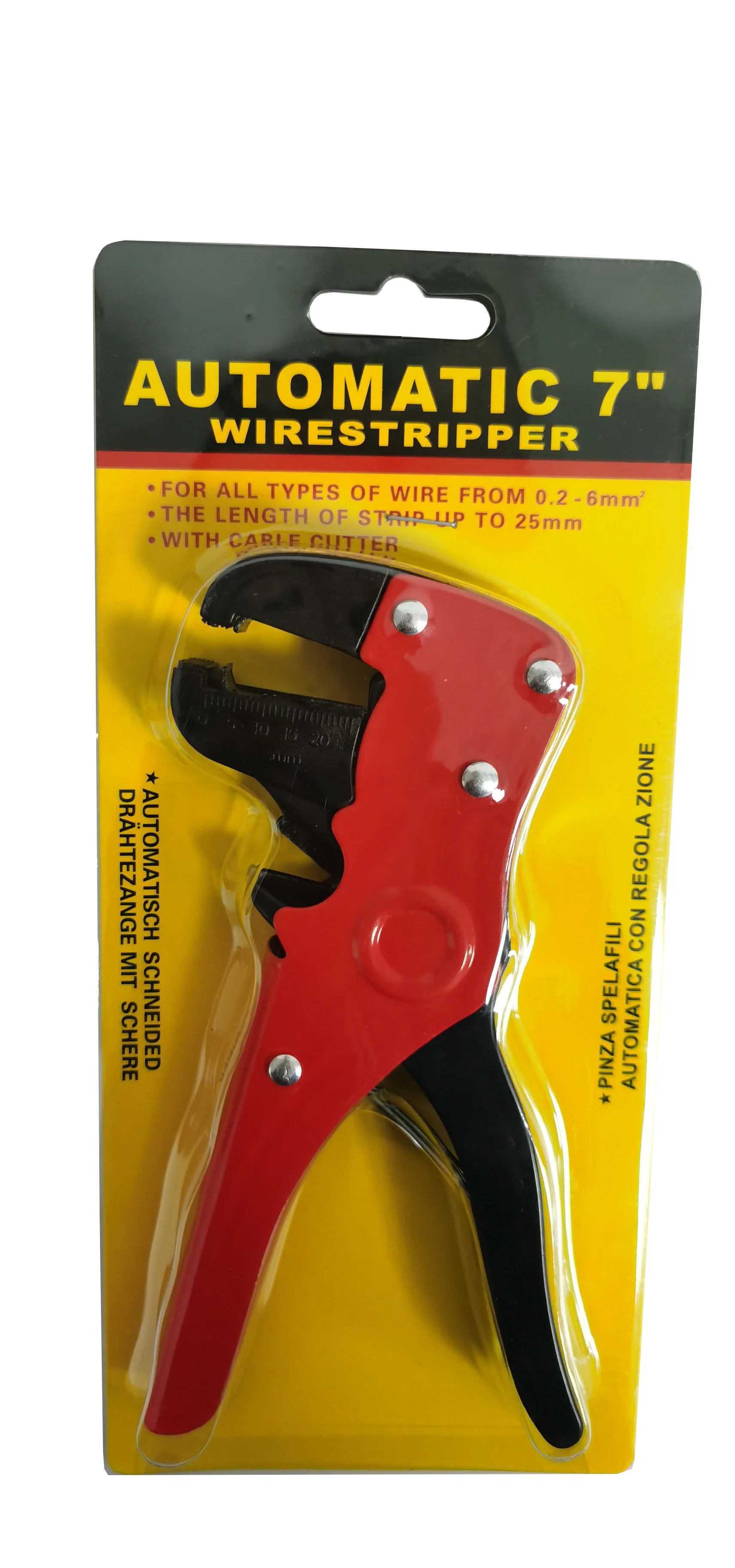 7 inch Automatic Wire Stripper use for all type of wire from 0.2-6mm with cable cutter