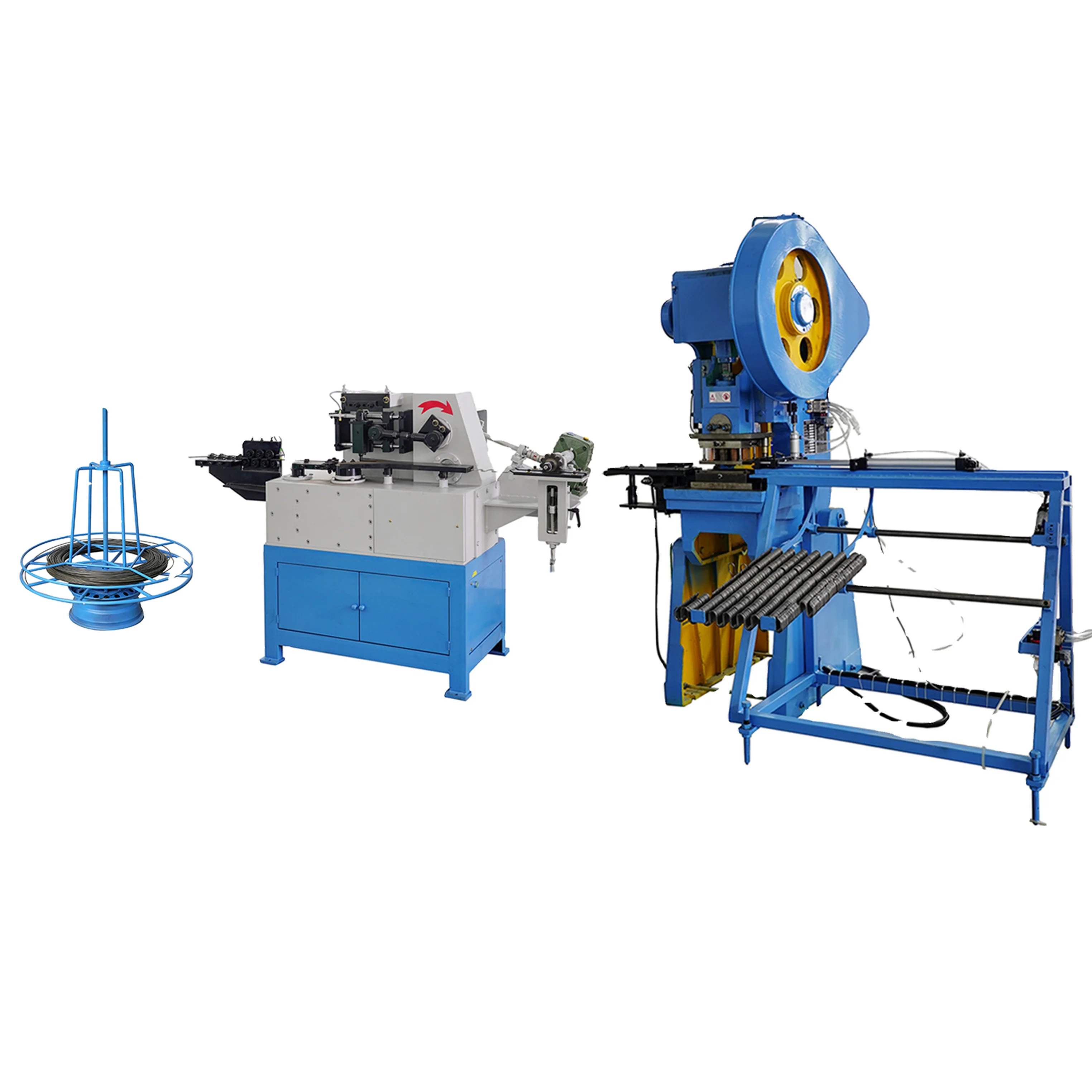 Flat snake spring line  wire bending machine spring forming&winding spring flat snake