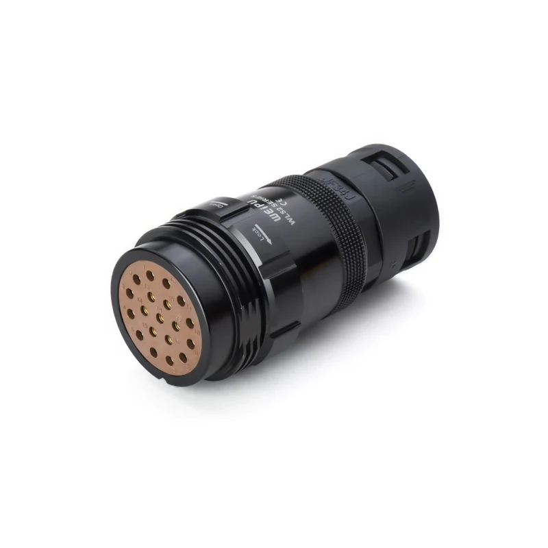 WL52K19TADI IP67 Waterproof 19 Pins Screwed socket Connector