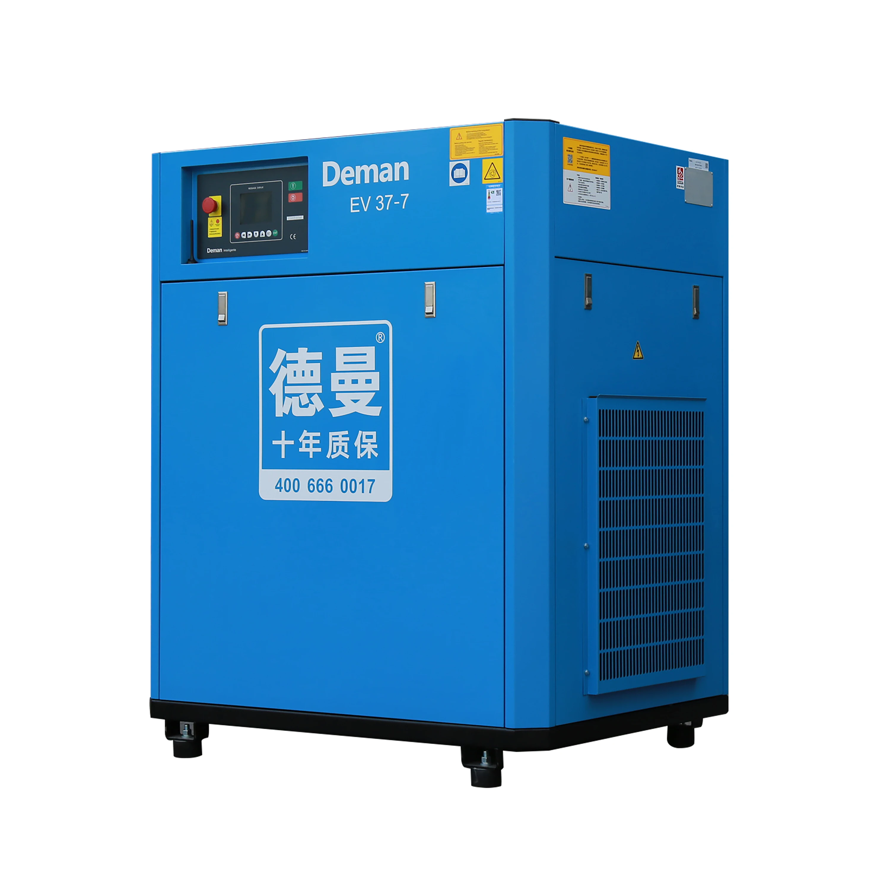 37kW 50hp 7 бар оптовая продажа низкая скорость IE4 высокоэффективный стационарный роторный 37kw одноступенчатый винтовой воздушный