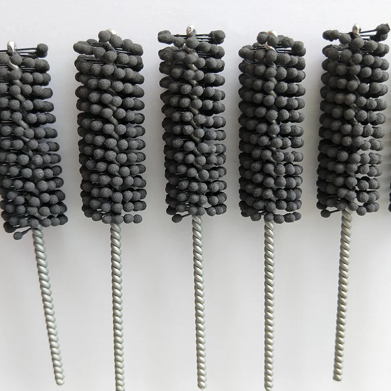 Polishing Brush Stainless Steel Brush 3inch Engine Hone Flexible Honing 2 Pieces Silicon Carbide/alumina 200mm BIB-Q6406 60-80mm
