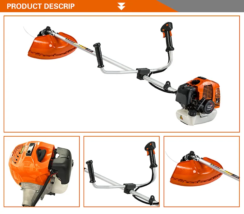 Well Shine  Gas Brush Cutter 2-Stroke Gasoline Good Stable 52cc Brush Cutter