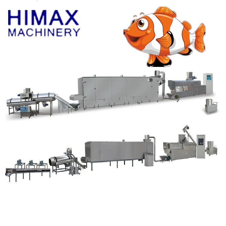 HIMAX большой выход сушки плавающей рыбы корма гранул машина рыба корма машина цена плавающей подачи гранул делая линию
