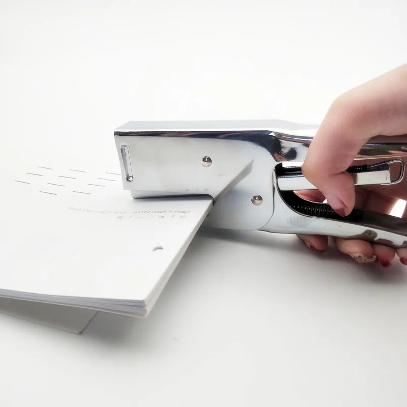 Manual office stapler plier