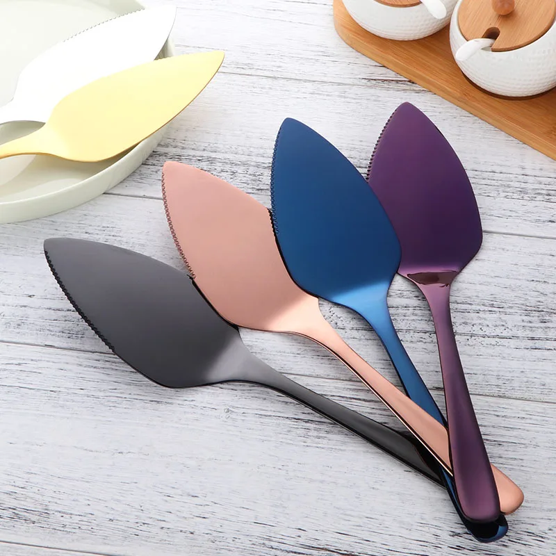 Wedding Party Stainless Steel Cake Knife And Server Set Cake Cutter Pizza Shovel