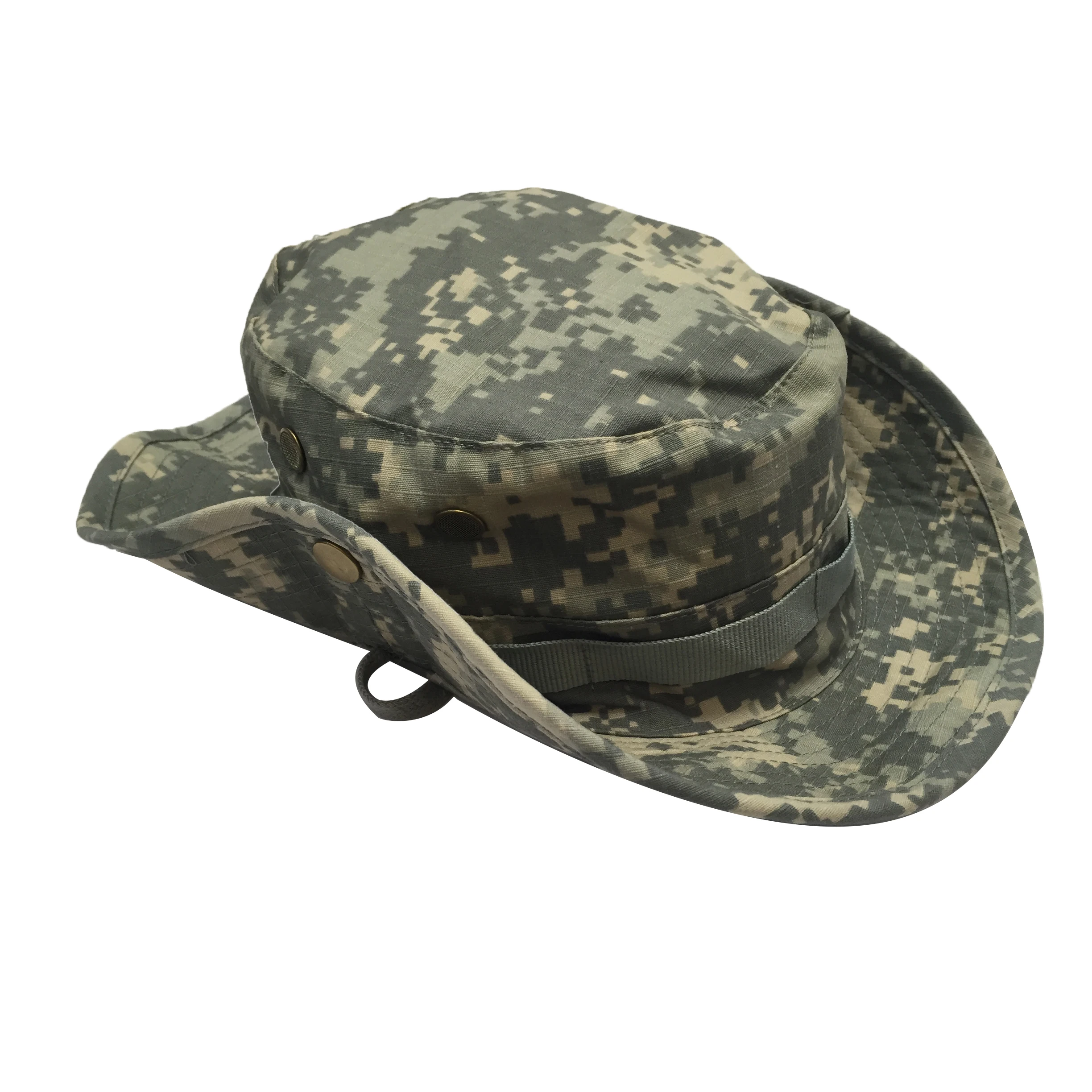 Factory Outdoor Sun Hat Sport Fishing Military Tactical Army Camo Custom Bucket Hat for Hiking Hunting Cap