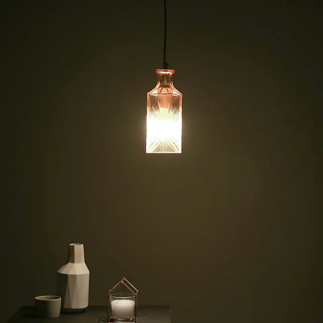 New design creative Martell bottle frosted glass pendant lamp shade ceiling light HT82229-1P