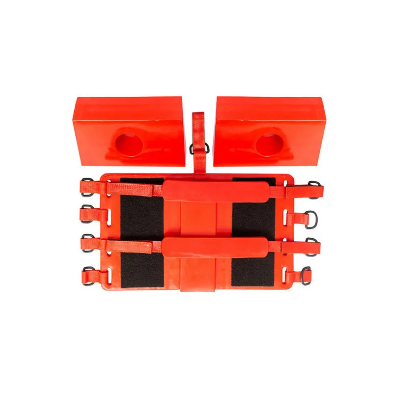 CE ISO Head Immobilizer X-ray CT Plastic Spinal Board Ambulance Stretcher Head lock