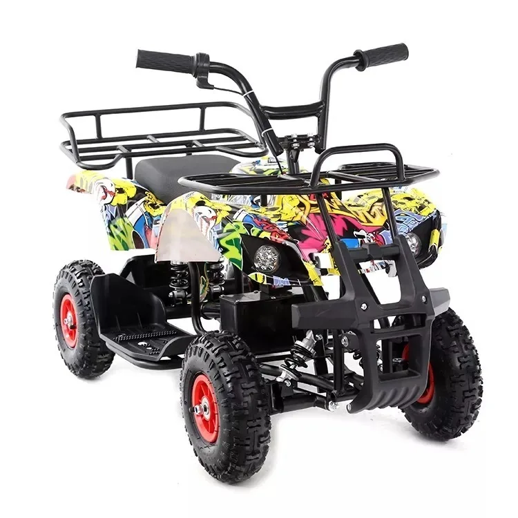 Children New Quad Bike Atv Power Wheel Ride On Cars Motor Kids Electricoff-Road Car 4-Wheel off Roader Beach Buggy for Kids