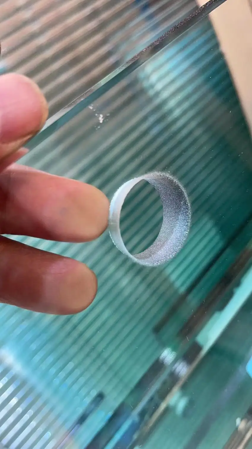 Glass deep processing water jet cutting cnc glass cutting machine