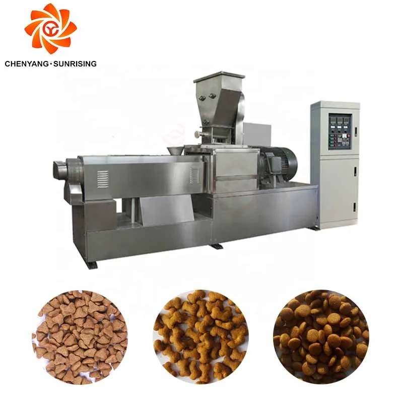 Small Scale Pet Food Processing Dog Food Machine Maker Dry Dog Food Making Machine
