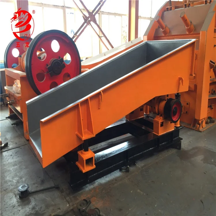 Improve crushing ability and evenly transport materials vibrating feeder conveyor